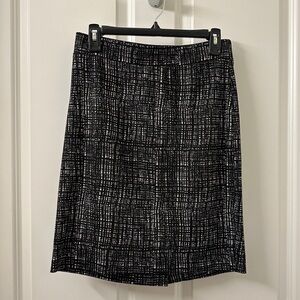 [Nicole Miller] ✨ Stretchy Cross Hatch Pencil Skirt